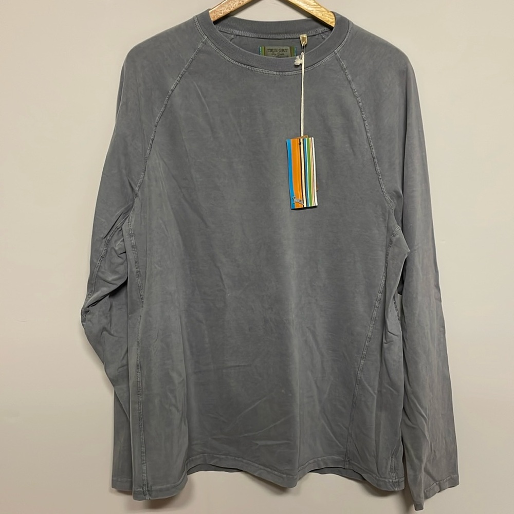 NWT SOFT Cotton True Grit Long Sleeve Shirt